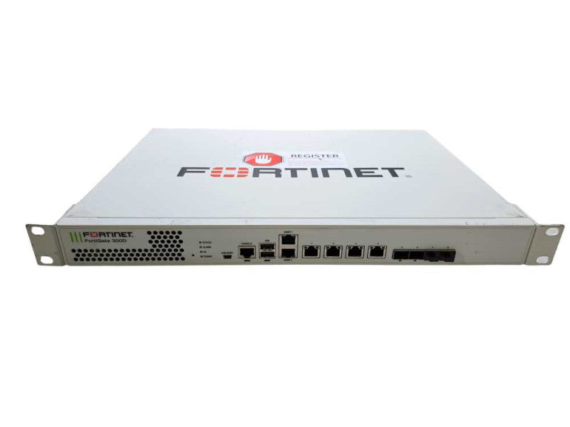 Fortinet FortiGate 300D | 1U Firewall Security Appliance | Factory Reset