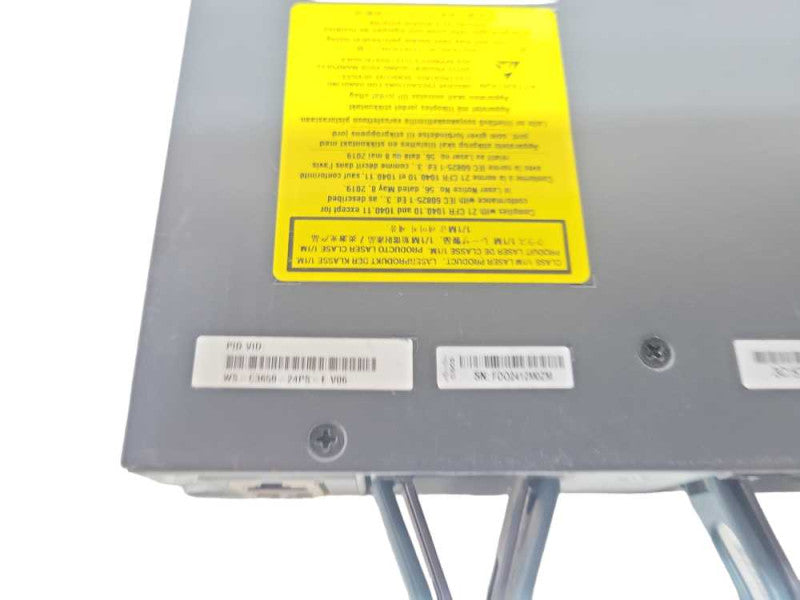 Cisco WS-C3650-24PS 24-Port PoE Gigabit Switch %