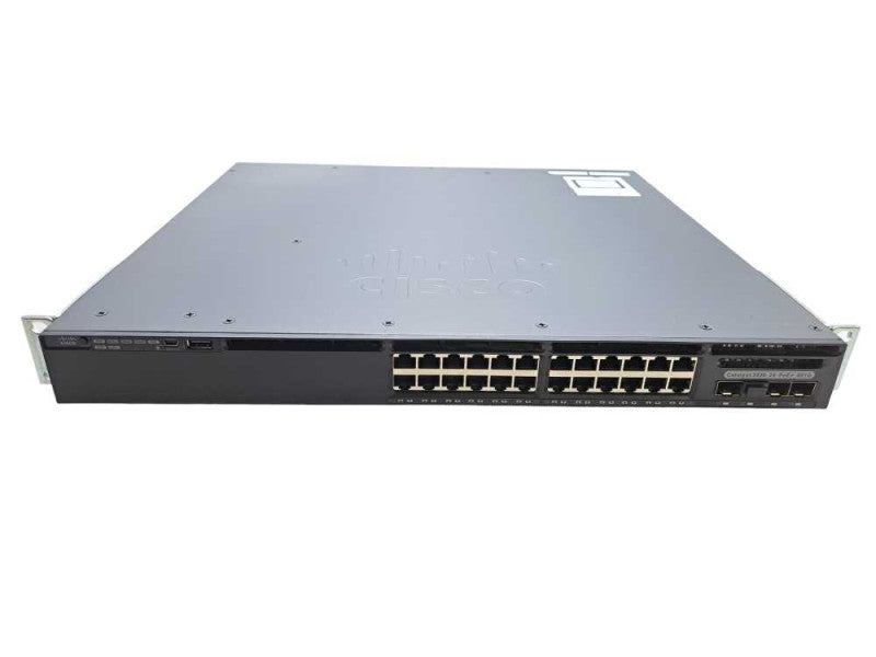 Cisco WS-C3650-24PS-E | 24-Port Gigabit PoE+ Switch | 4x SFP, 1x 640W PSU