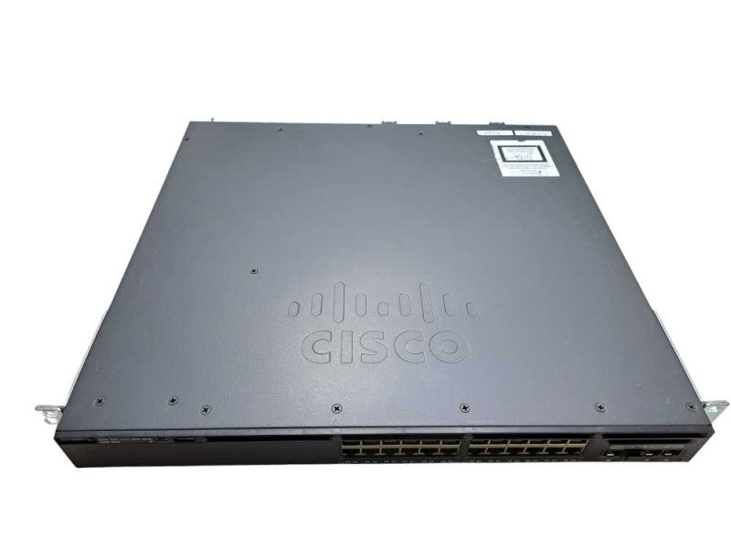 Cisco WS-C3650-24PS-E | 24-Port Gigabit PoE+ Switch | 4x SFP, 1x 640W PSU