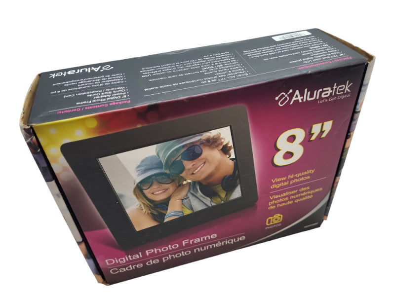 Aluratek 8\\" Digital Photo Frame  &