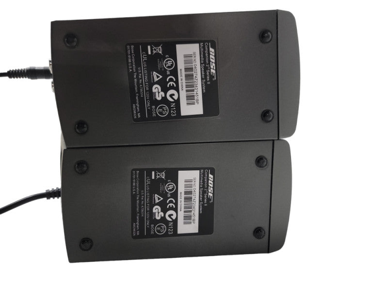 Bose Companion 2 Series II Multimedia Speaker System set W/ AC Adapter