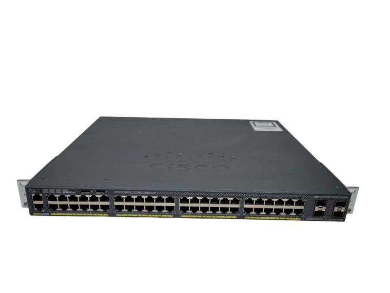 Cisco WS-C2960X-48FPS-L 48-Port PoE Gigabit Switch %