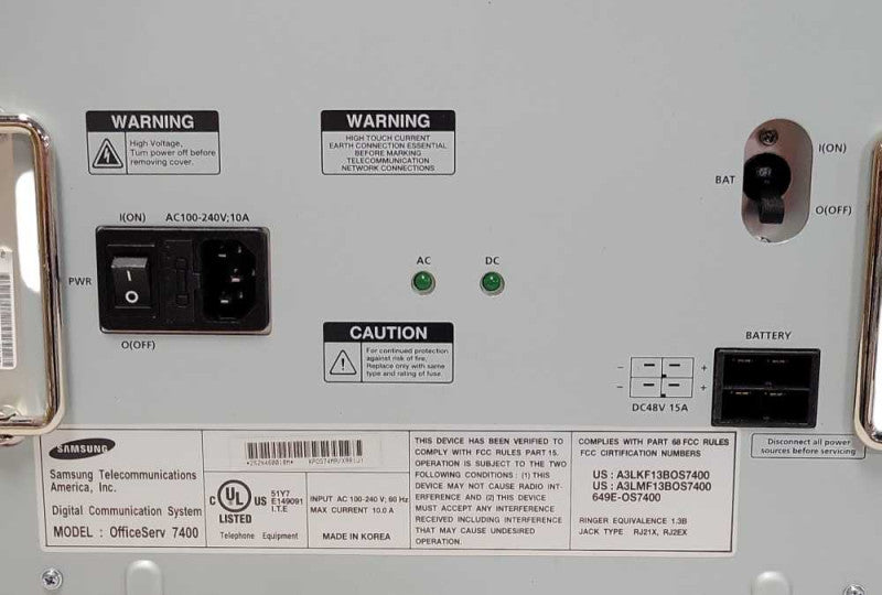 Samsung OfficeServ 7400 with 1x LP40 1x MP40, 1x 16DLI2, 1x SVMi-20E, READ _
