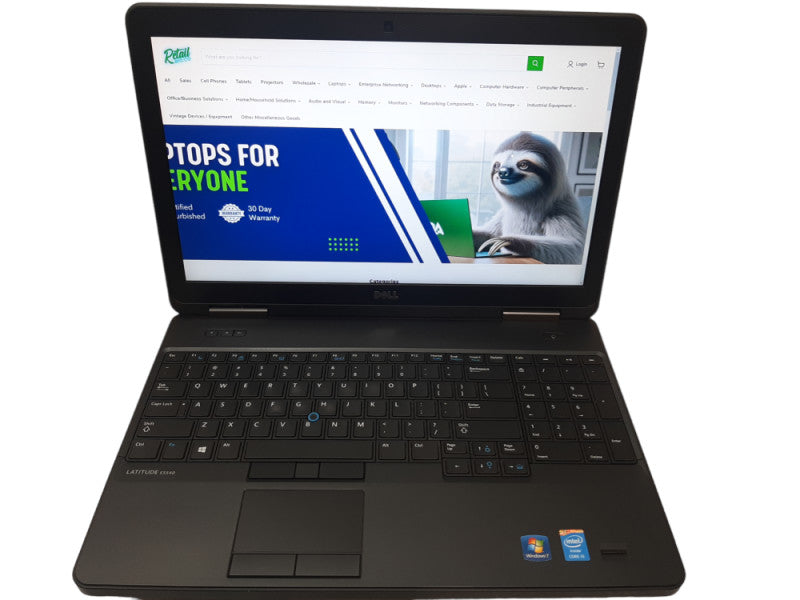 Dell Latitude E5540 Laptop Intel Core I5-4200U 1.6GHz 8GB RAM 256GB SSD  BudLap