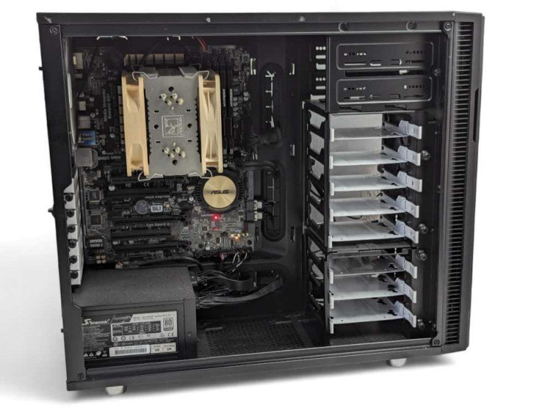 ASUS Z97-A Intel Core i7-4790 @ 3.60Ghz, 32GB RAM in nice black case  -