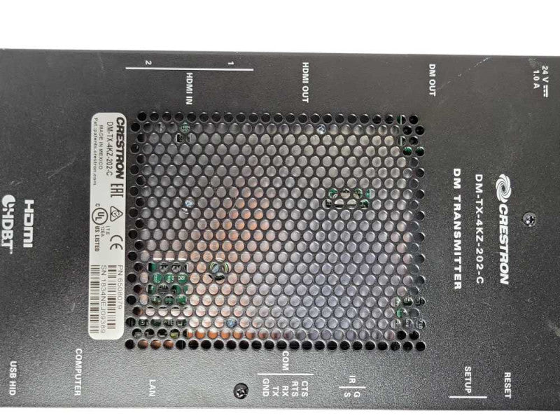 Crestron DM-TX-4KZ-202-C DM Transmitter, READ _