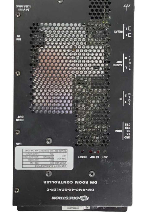 crestron dm-rmc-4k-scaler-c DM Room Controller, READ _