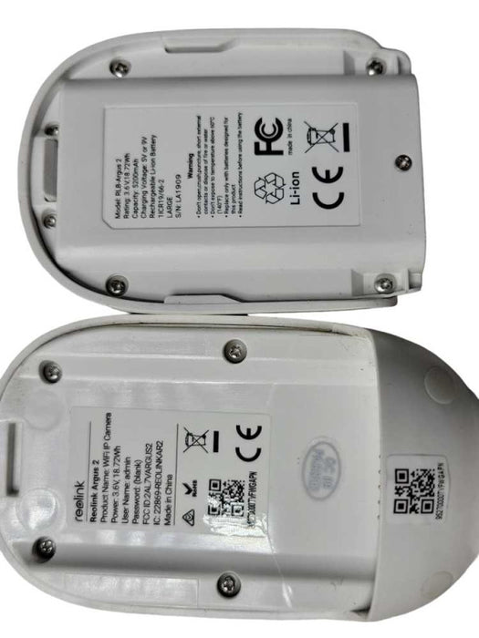Reolink argus 2 Wi-Fi IP Camera, READ _