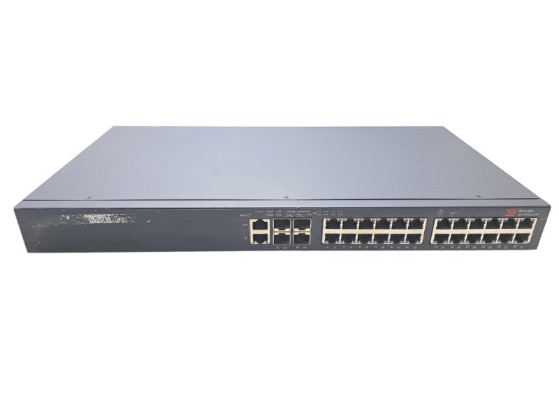 Brocade ICX 6450-24P | 24-Port Gigabit PoE+ Network Switch | 4x SFP