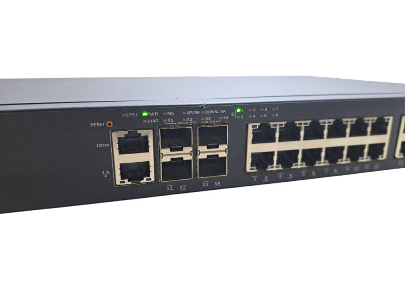 Brocade ICX 6450-24P | 24-Port Gigabit PoE+ Network Switch | 4x SFP