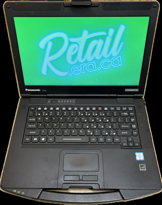 Panasonic ToughBook CF-54 i5-6300U 8GB 256SSD 23180Hrs No Power Adapter READ!