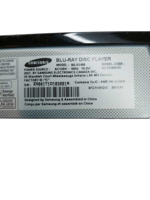 Bundle of 31 DVDs & 2 Blu-Rays & Samsung Blu-Ray Player Model: BD-E5400 =