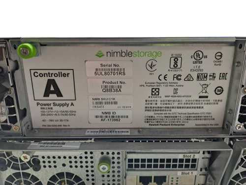 Nimble Storage CS1000 C1K-2G-42T-D | Dual SAS Controller, 2x 10GBaseT, 2x CPU
