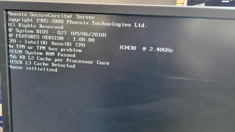 HP ProLiant ML110 G6 - Xeon X3430 | 8GB | p110i Raid %