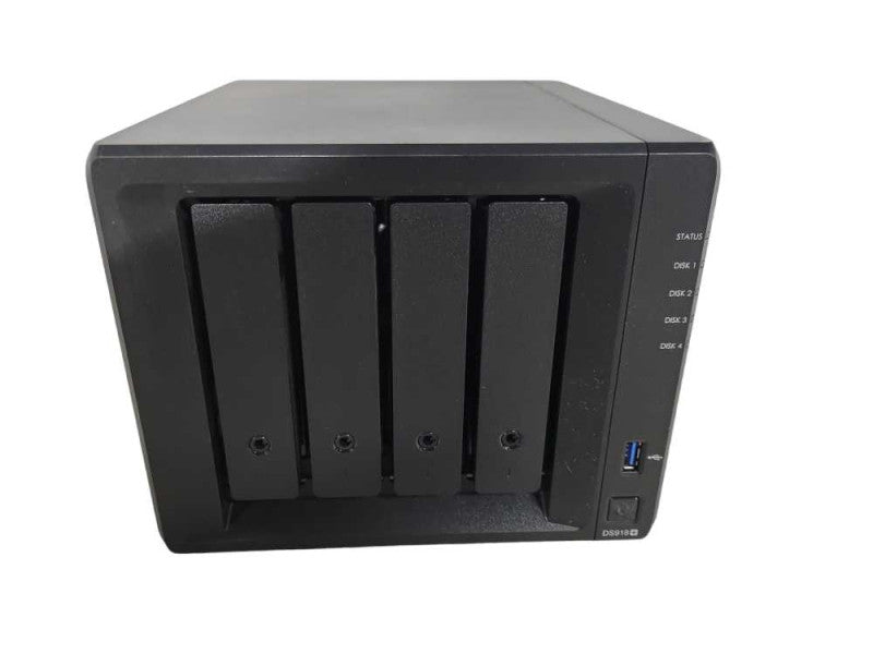 Synology DS918+ 4 Bay NAS DiskStation Black NO HH READ !