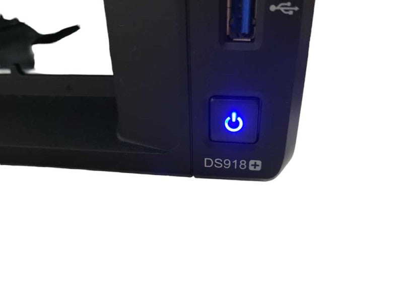 Synology DS918+ 4 Bay NAS DiskStation Black NO HH READ !