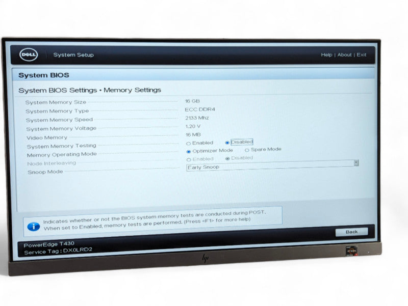 DELL PowerEdge T430 Intel Xeon E5-2650 v4 @ 2.20Ghz, 16GB RAM  -