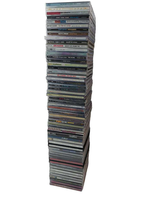 Bundle of 58 CDs In The Cases mixed Music , 1980s ,1990s ,2000s Variuos Music =