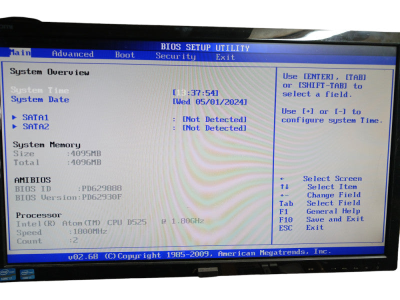 Habey EPC-6568S Intel Atom D525 4GB RAM