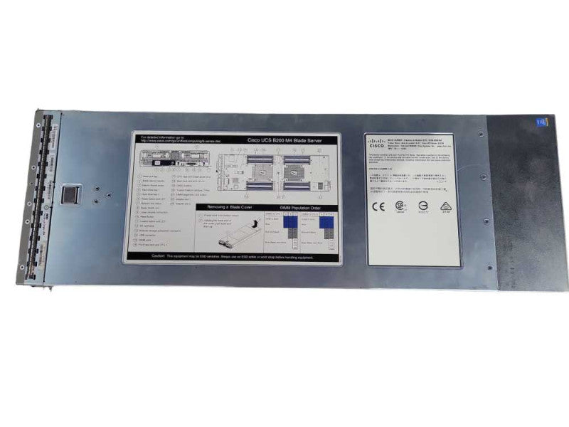 Cisco UCS B200 M4 Blade Module 2x Xeon E5-2630 v3 NO RAM Q!