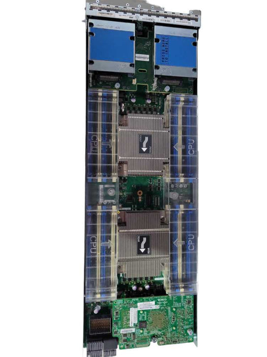 Cisco UCS B200 M4 Blade Module 2x Xeon E5-2630 v3 NO RAM Q!