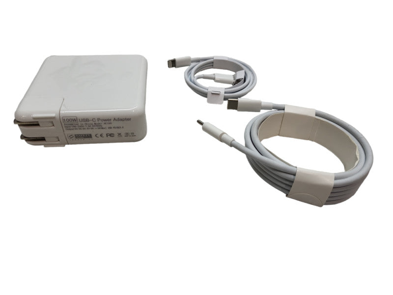 100W USB-C Power Adapter with cables &