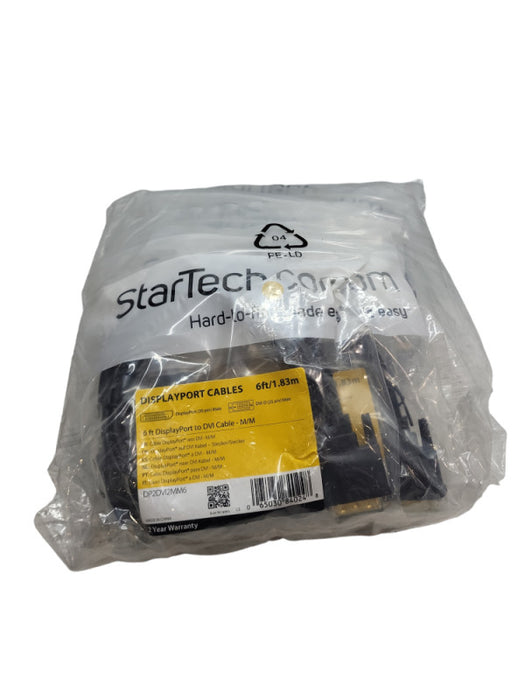 StarTech 6ft DisplayPort to DVI Cable - M/M (DP2DVI2MM6) 10 PCs &