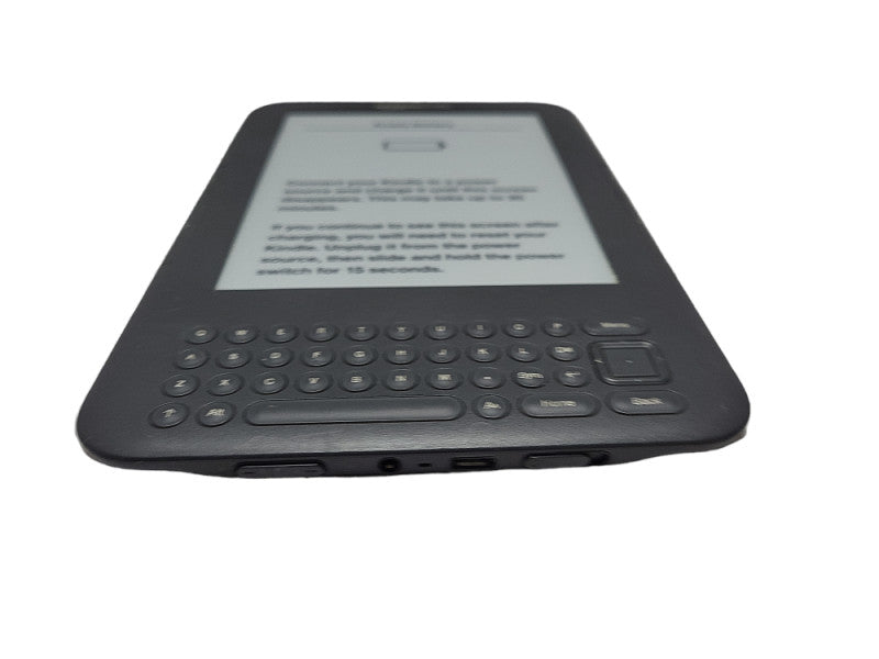 Kindle Keyboard Reader, 3rd Gen, Model D00901, Wi-Fi, $