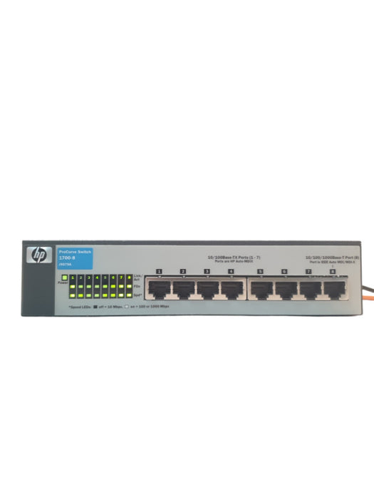 HP ProCurve 1700-8 J9079A 10/100/1000Base-T 8 Port Switch