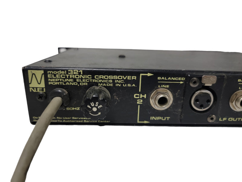 Vintage NEI Neptune 321 Dual Channel Electronic Crossover