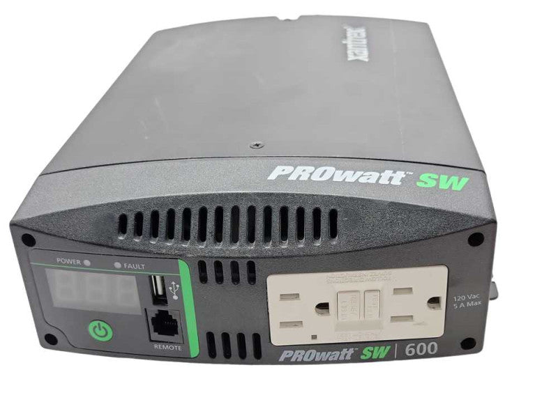 Xantrex Inverter, PROwatt SW 600W 12V True-Sine, READ _