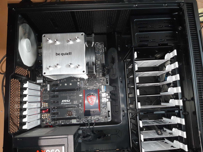Desktop Tower, MSI-Z97 gaming 5,i7-4790 3.6 GHz, 32GM RAM, No HDD/SSD, No OS