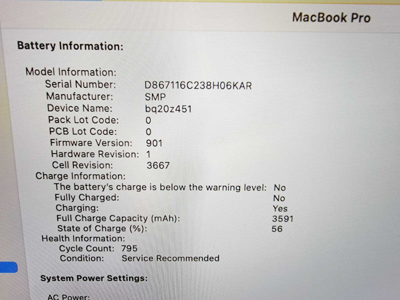 Apple Macbook Pro 2017 13\\" 2-Core i5-7360U @ 2.3GHz 8GB DDR3 500GB SSD (