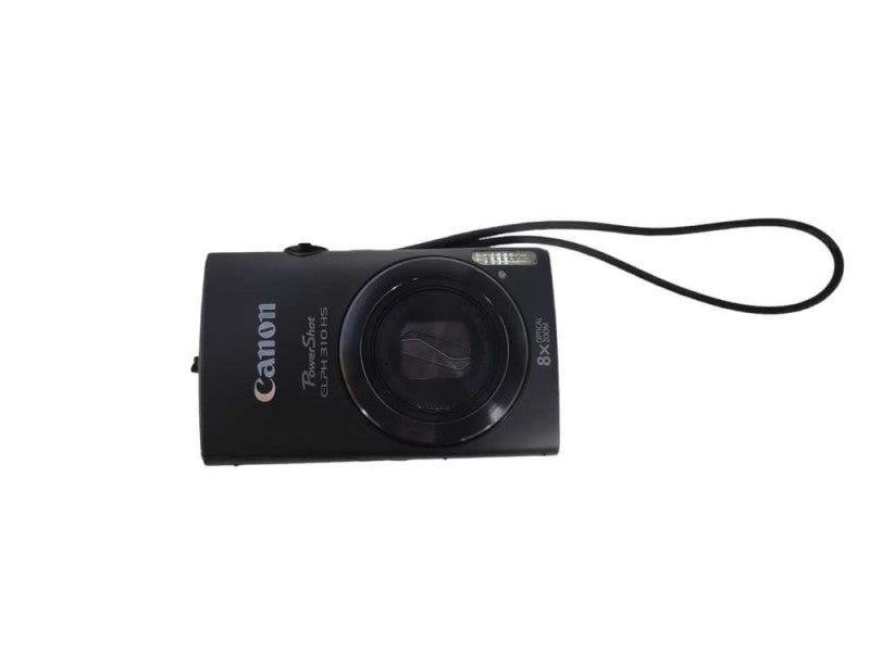 Canon PowerShot ELPH 310 HS Digital Camera Compact Zoom Lens 8x 12.1MP BLACK !