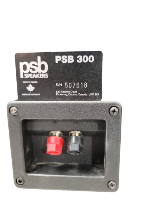 3x PSB  300 bookshelf speakers made in Canada