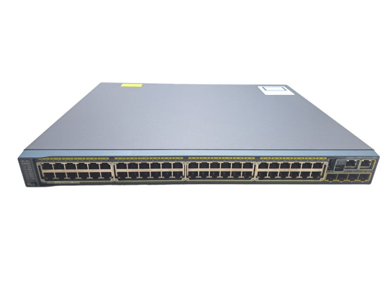 Cisco WS-C2960S-48LPS-L, 48-Port Gigabit PoE+ Managed Switch w/ Stack