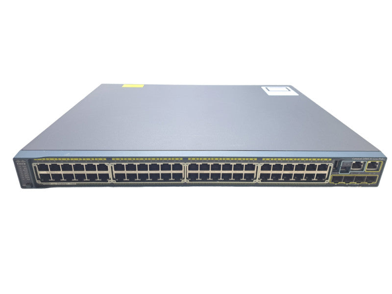 Cisco WS-C2960S-48FPS-L V04 | 48-Port Gigabit PoE+ 740W Network Switch