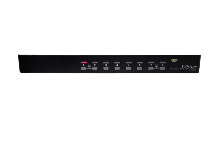 StarTech SV831DUSBAU StarView 8-Port USB-Console VGA AUDIO KVM Switch