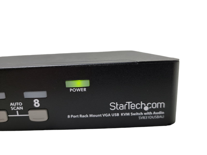 StarTech SV831DUSBAU StarView 8-Port USB-Console VGA AUDIO KVM Switch