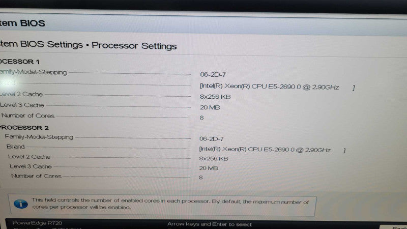 Dell PE R720 - 2x Xeon E5-2690 0 | 128GB RAM | PERC H710p Mini | 2xPSU %