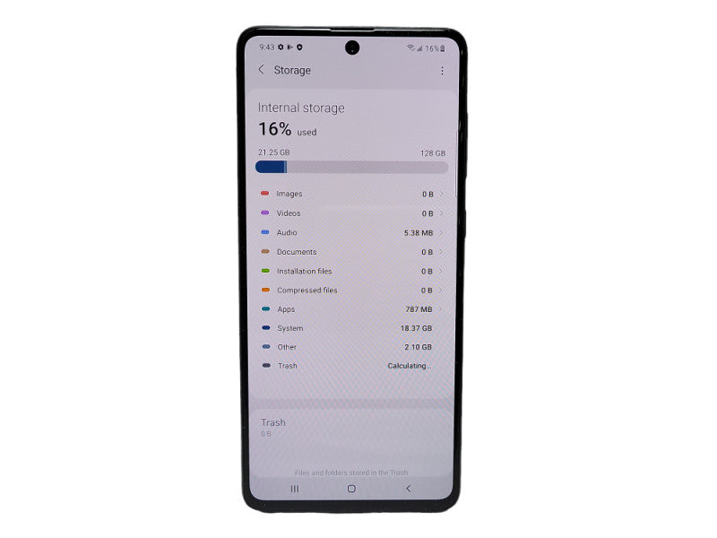 Samsung Galaxy A71 - 128GB - Unlocked Single SIM READ $