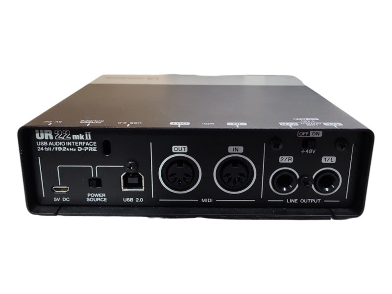 Steinberg UR 22 MKII audio interface USB 2.0 MIDI 24-bit/192 kHz, READ