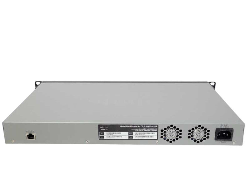 Cisco SG350-28P-K9 24-Port Gig PoE 2P GbE/SFP Managed Switch _