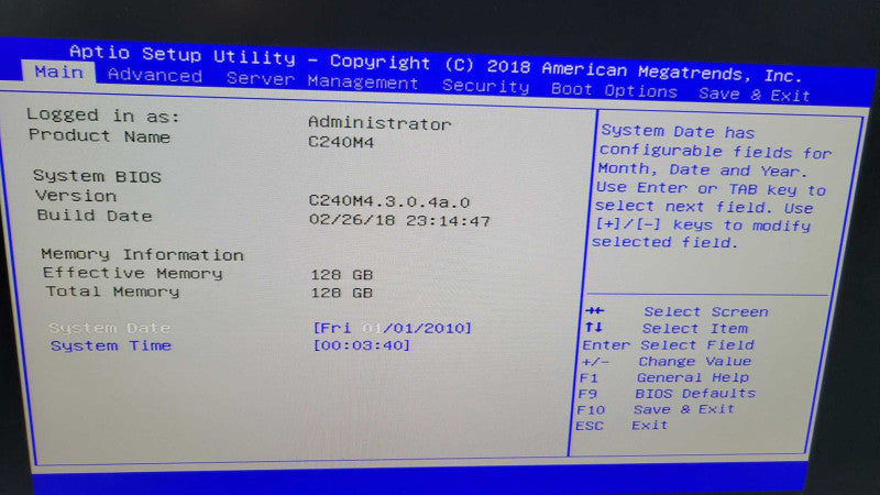 Cisco UCS C240 M4 - 2x E5-2660 v3 | 128GB RAM | NO HDD | MegaRAID | 2xPSU %
