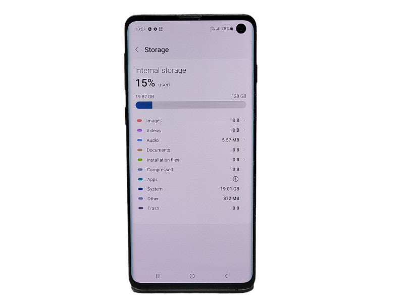 Samsung Galaxy S10 128GB (SM-G973W) - READ $