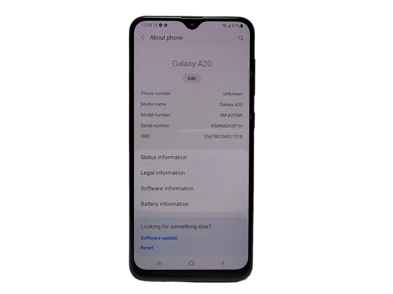 Samsung Galaxy A20 32GB (SM-A205W) - READ  $