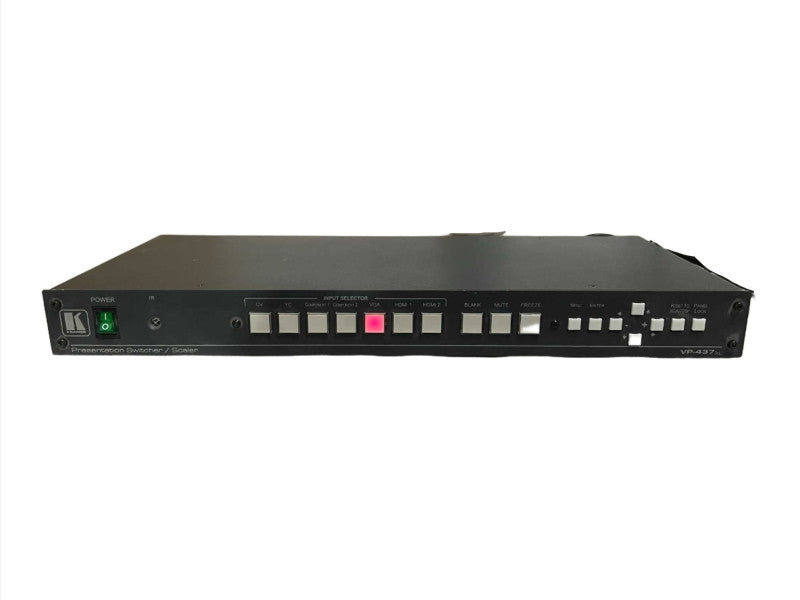 Kramer DIGITAL SCALER & SWITCHER VP-437XL, READ