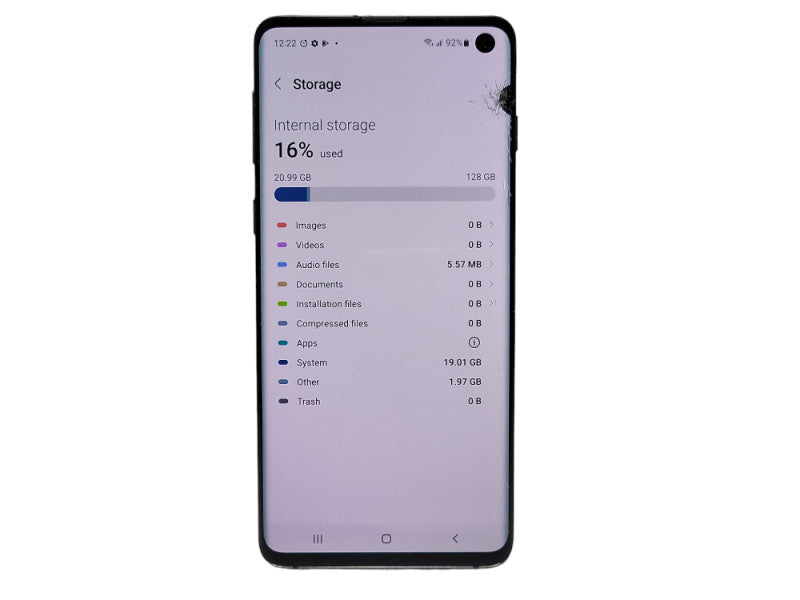 Samsung Galaxy S10 128GB (SM-G973W) - READ $