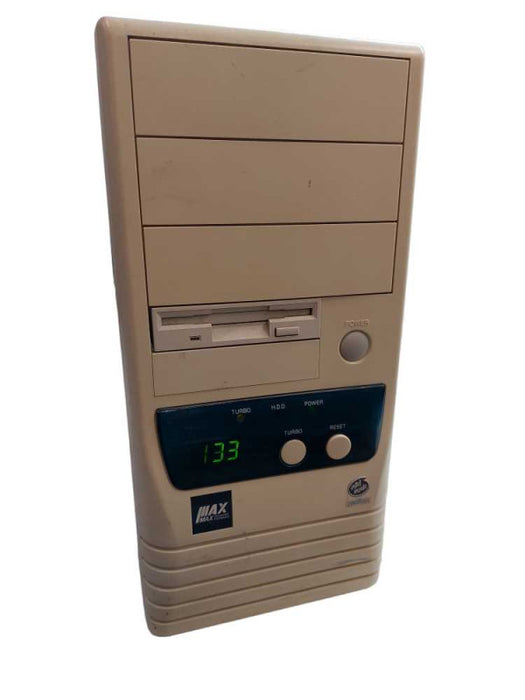 Vintage Max Personal Computer Pentium 1, No Side & Top Panels  =